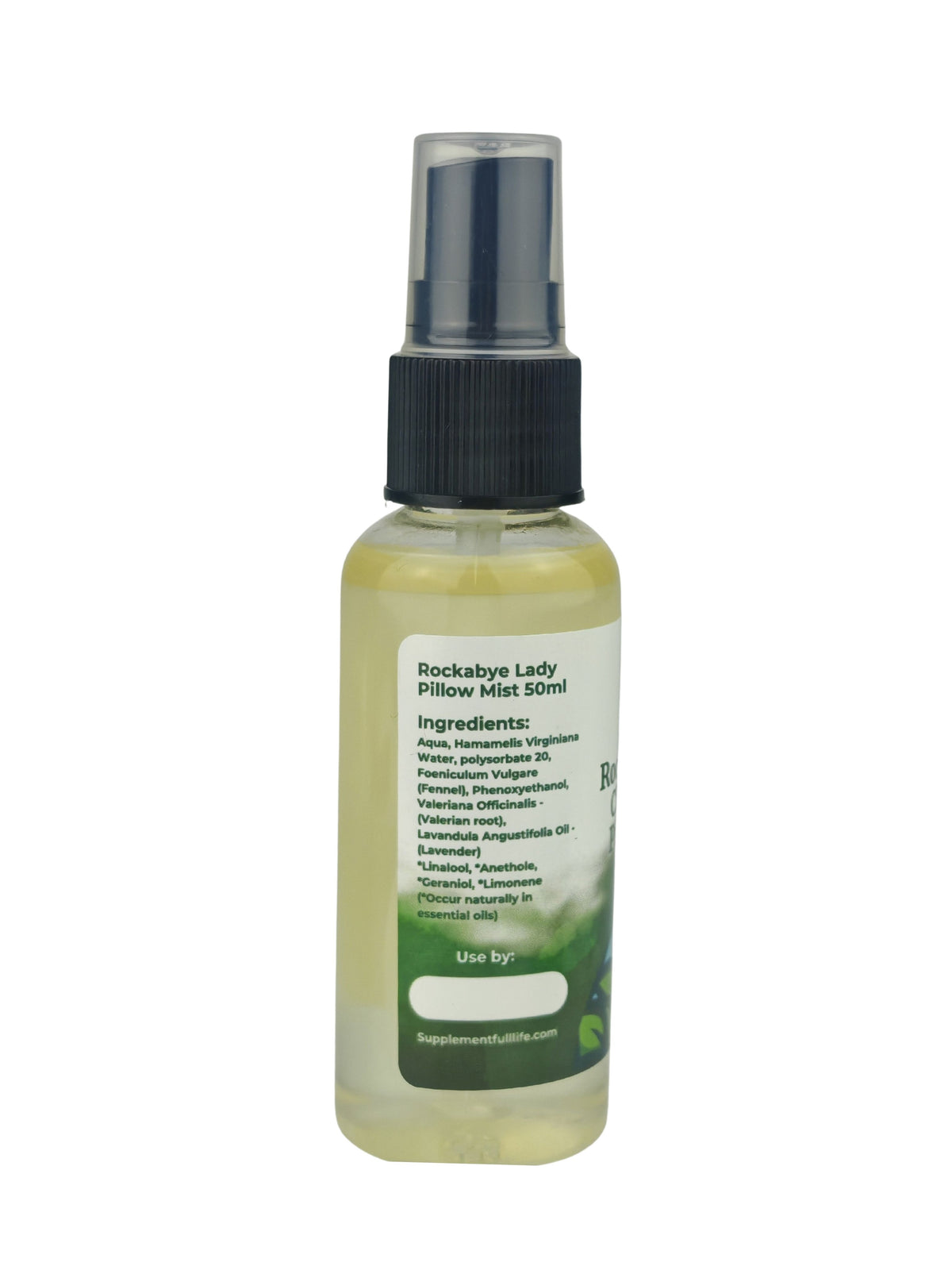Rockabye Cloud Nine Pillow Mist cautions and manufacturer details - lavender sleep spray for menopause sleep problems
